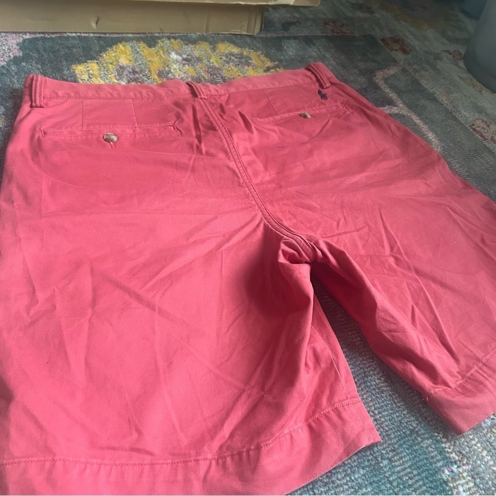 Polo Ralph Lauren Relaxed Fit Surplus Shorts- Nantucket Red Size 34 - Picture 8 of 9